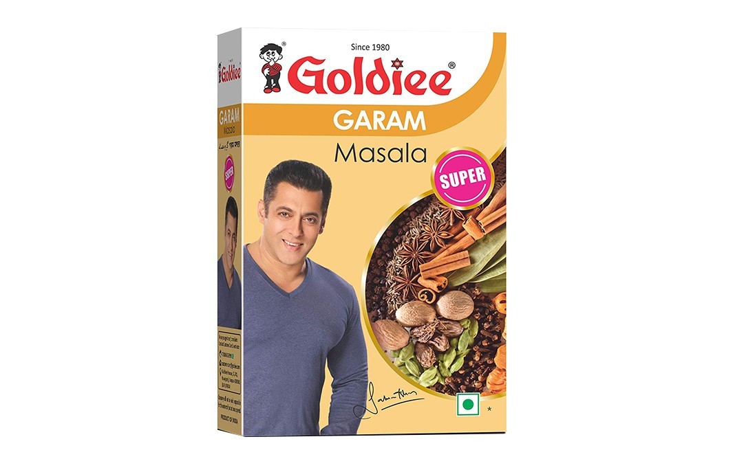 Goldiee Garam Masala    Box  100 grams